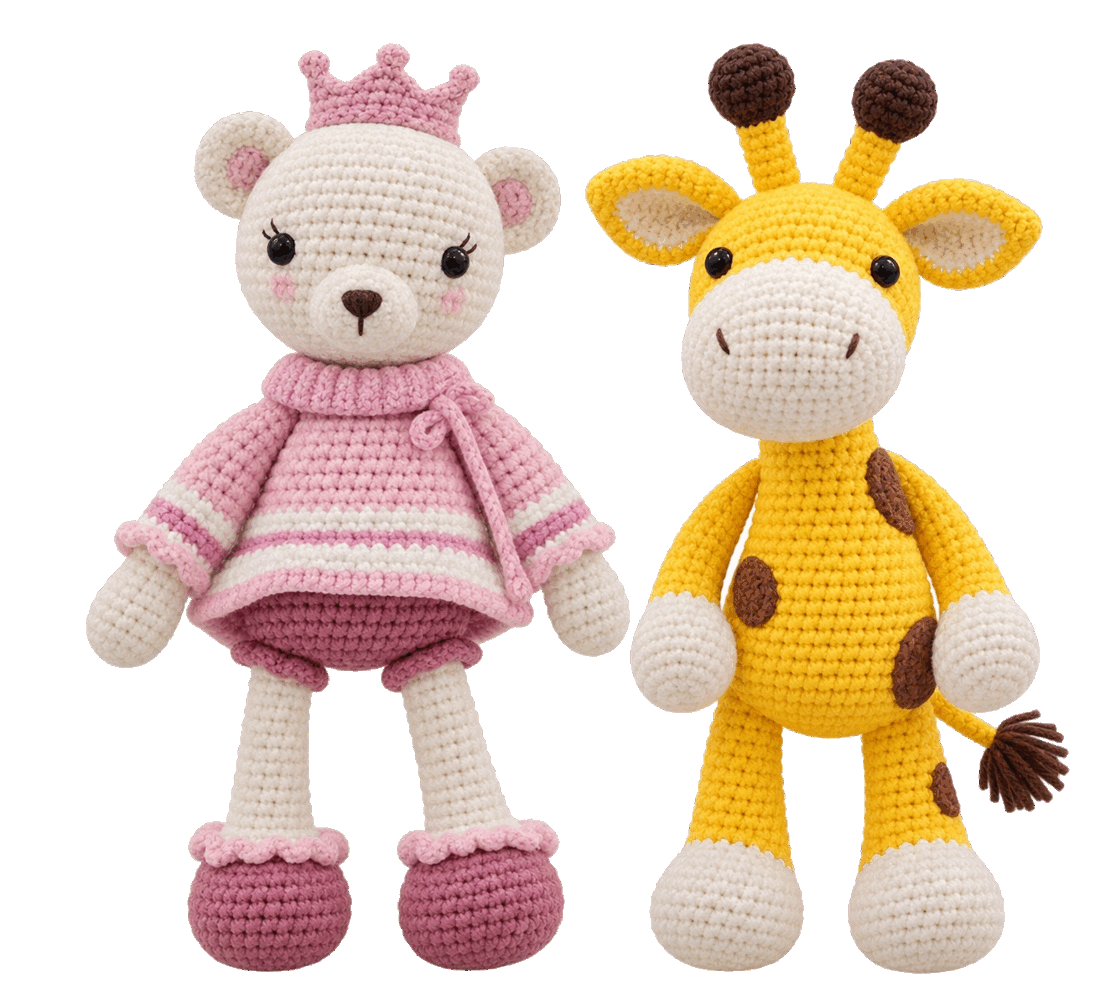 Princess Bear & Giraffe